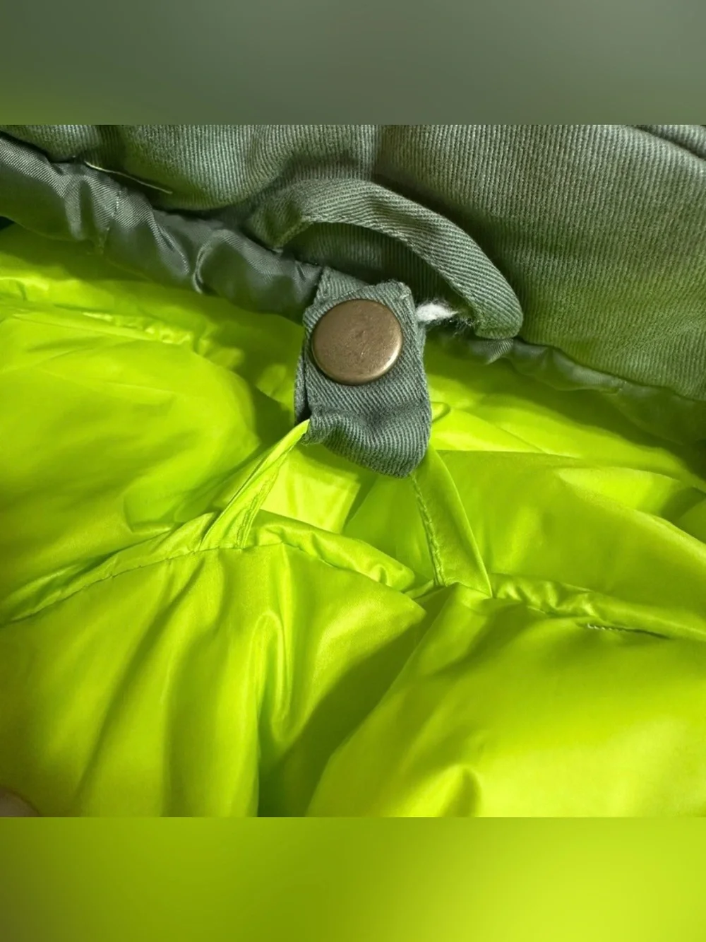 Thereabouts Boys Clover/Neon Green 3-1 Parka/Vest Combo Jacket NWT Size XXS4/5